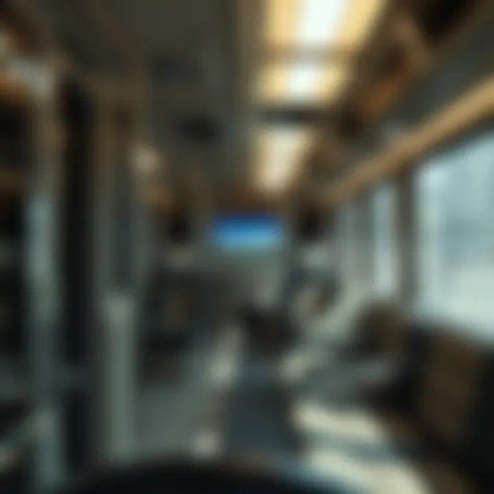 Experience Comfort on Bus Journeys Luxury bus interior showcasing comfort