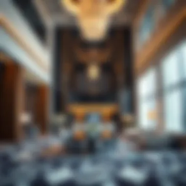 Interior view highlighting the elegant design and spacious offices