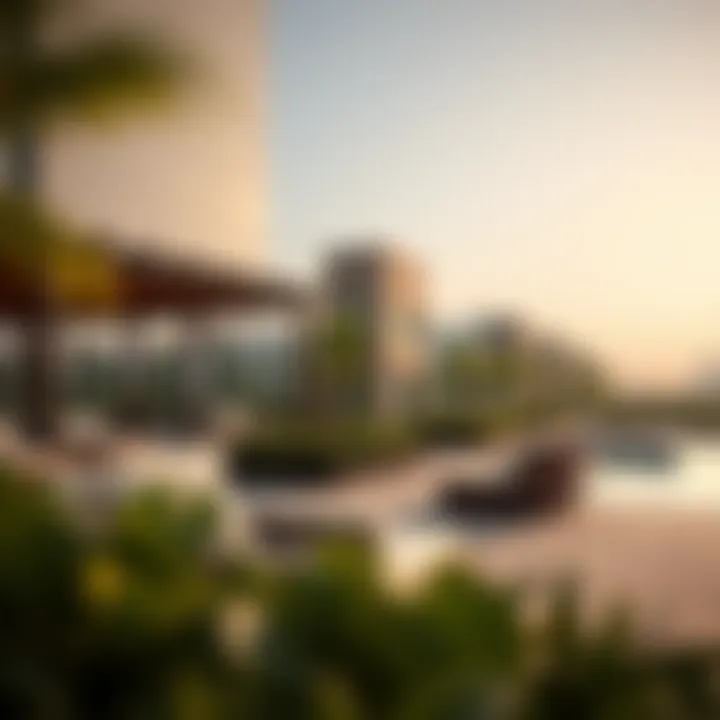 Community amenities at Al Raha Lofts 2