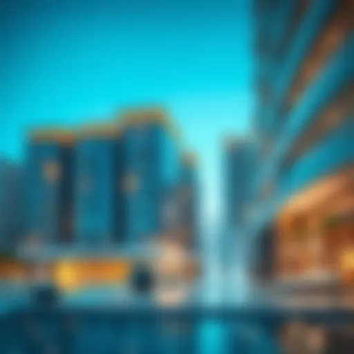 Stunning modern architecture of Al Raha Lofts 2