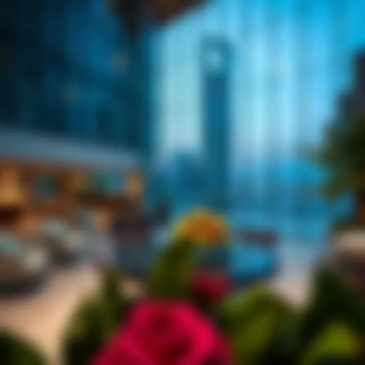 Amenities and recreational facilities available at Al Shatha Tower