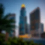 Stunning exterior view of Al Shatha Tower