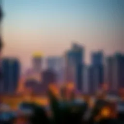 Stunning skyline view of Al Thanyah Third, showcasing modern architecture and urban development