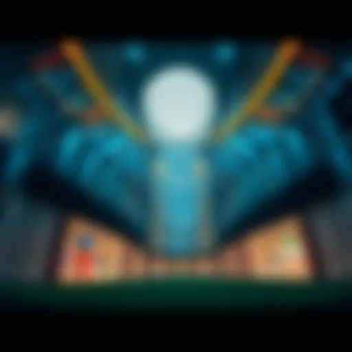 Architectural Marvel of Al Twar Center The stunning architecture of Al Twar Center showcasing modern design