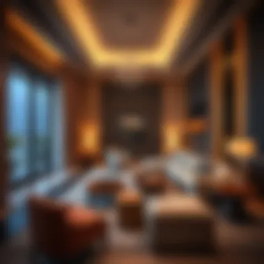 Luxurious interior of an Al Zeina apartment