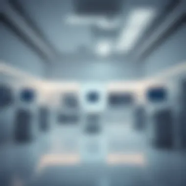 Interior of the hospital highlighting advanced medical technology