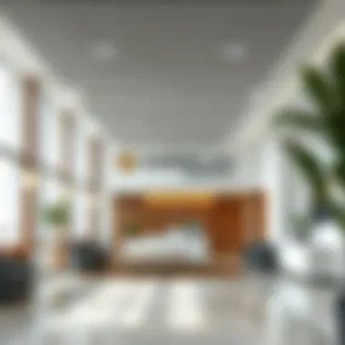 Welcoming reception area representing patient-centered care