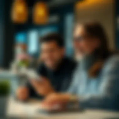 Client Satisfaction in Real Estate Choices A satisfied client reviewing property options with Ark Vision International