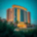 Stunning architectural design of Azizi Royal Bay showcasing modern elegance