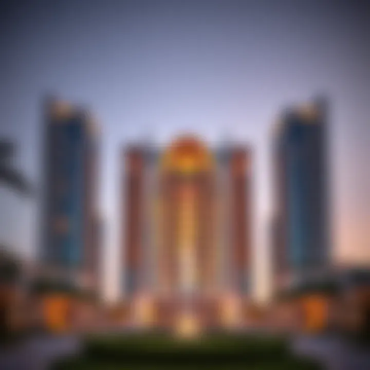 Architectural Marvel of Bahia 1 Building Stunning architectural view of Bahia 1 Building showcasing its unique design