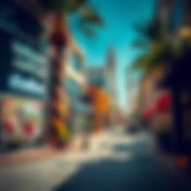 Neighborhood Surrounding Bahia 1 Building Vibrant neighborhood surrounding Bahia 1 Building highlighting local attractions