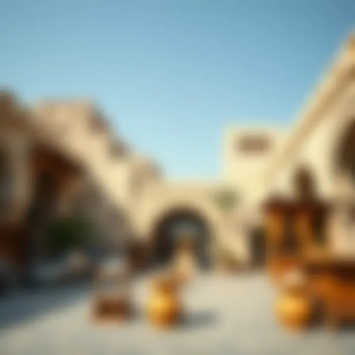 Cultural heritage display in Bastakiya