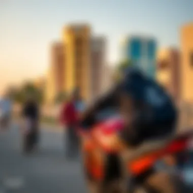 Vibrant lifestyle scenes around Binghatti West