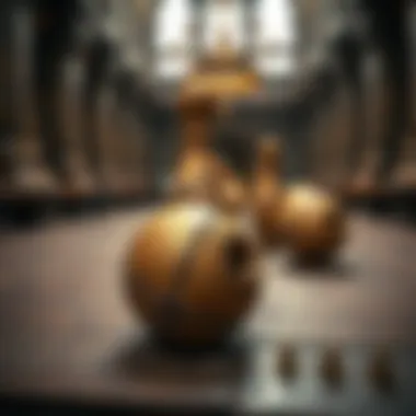 Artifact depicting bowling balls from the 14th century