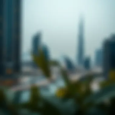 Bulgari's Impact on Dubai's Skyline Stunning view of Dubai skyline with Bulgari influence