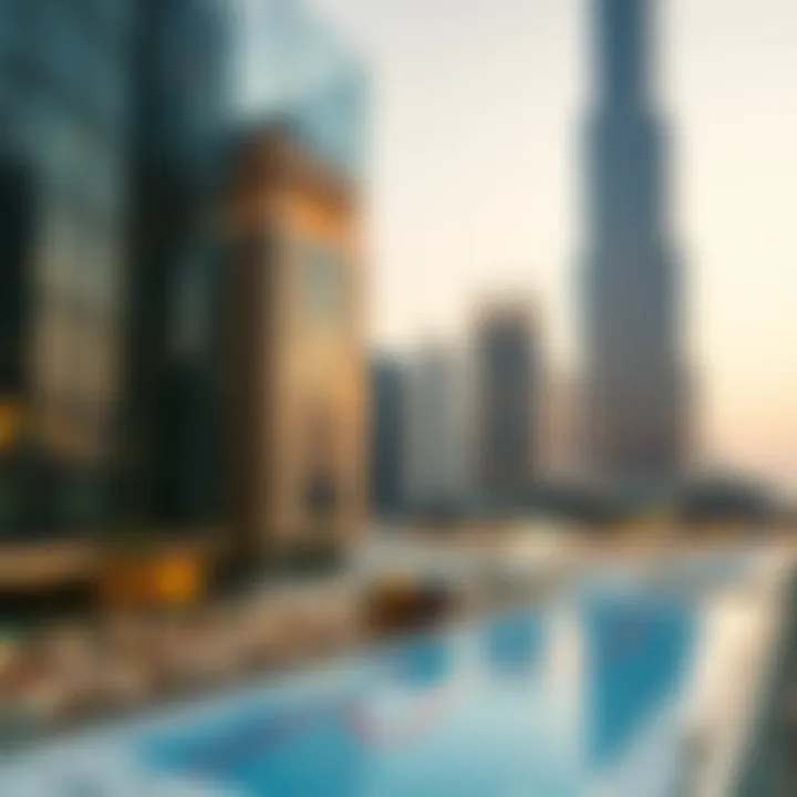 Financial charts illustrating investment potential in Dubai's real estate