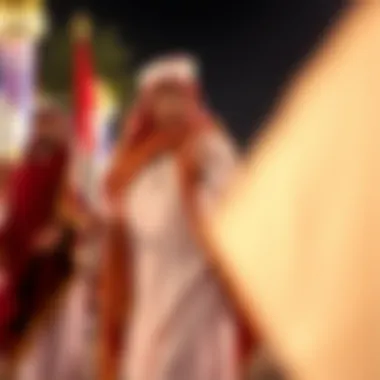 Cultural performances showcasing Emirati heritage during Flag Day