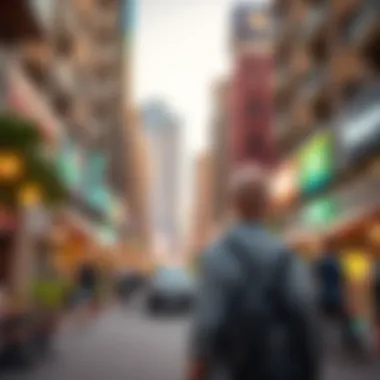 Vibrant community atmosphere in International City