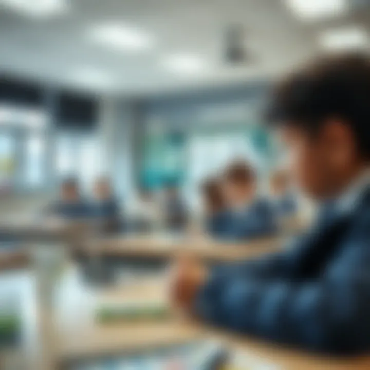 Engaging Learning Atmosphere in British Schools Classroom environment at a British school