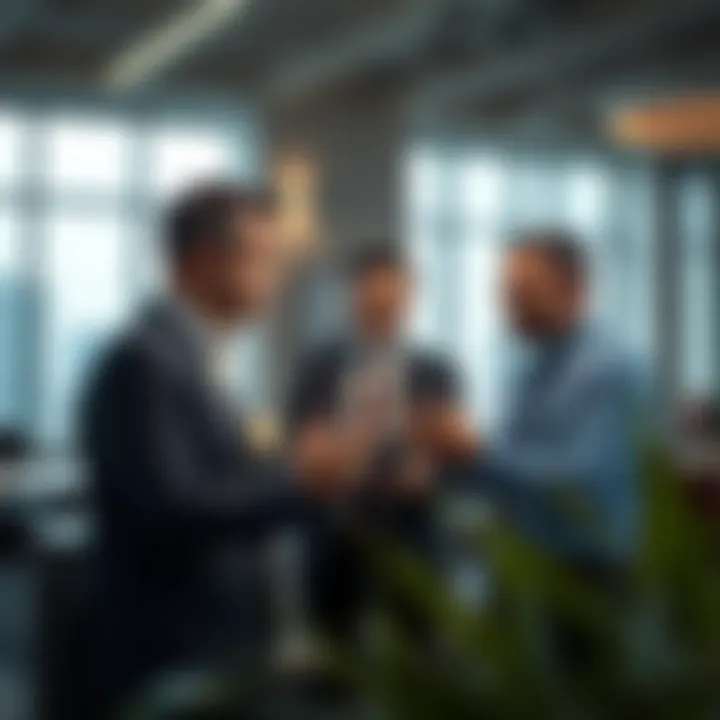 Strategic Collaboration at Cushman & Wakefield Cushman & Wakefield team collaborating on strategies