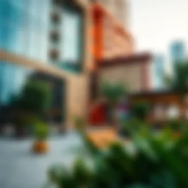 Vibrant community amenities surrounding Downtown Views II Tower 1