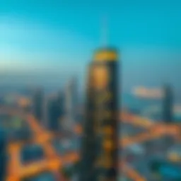 Stunning skyline view featuring Downtown Views II Tower 1