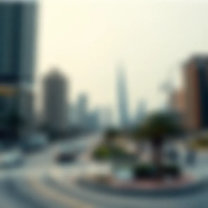 Key Neighborhoods in Dubai A map highlighting key neighborhoods in the Dubai real estate market.