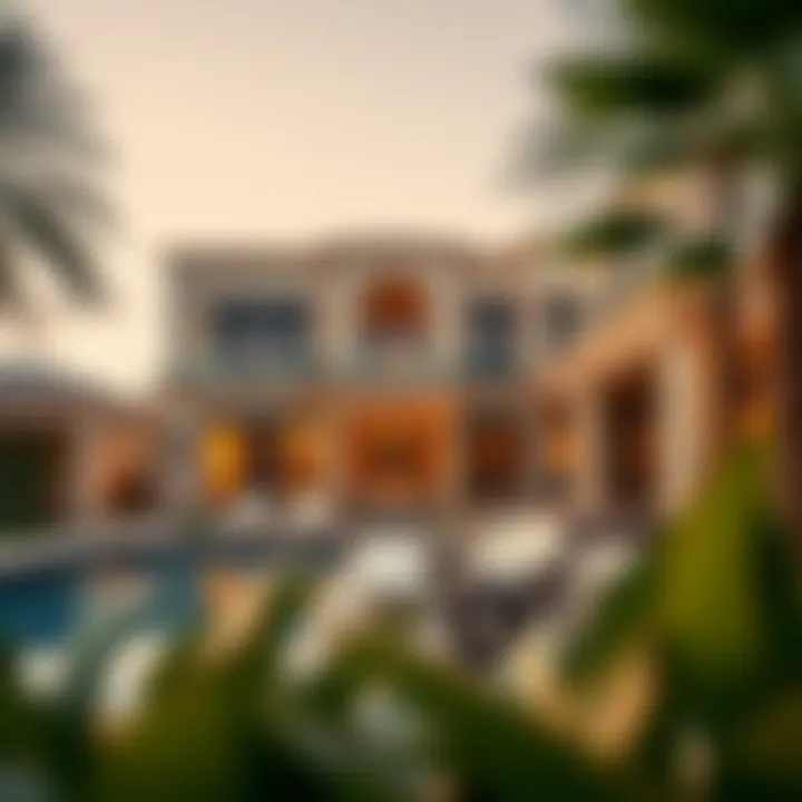 Luxury Villa in Dubai Luxurious villa in a vibrant neighborhood of Dubai.