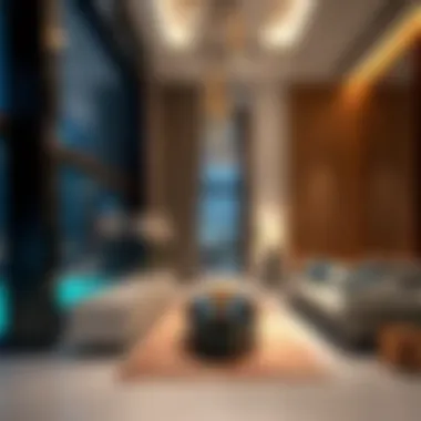 Luxurious interior amenities of Elysee Heights with stunning design