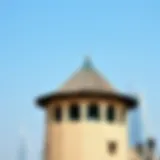 Traditional Wind Tower in Dubai A traditional wind tower showcasing its unique architectural features against the Dubai skyline.