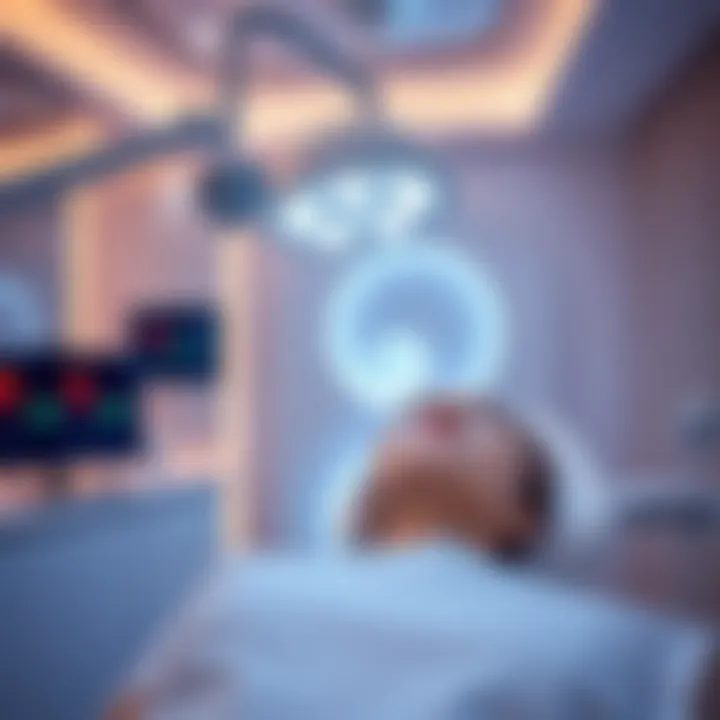 Aesthetic Treatment with Innovative Technology Aesthetic treatment showcasing innovative technology