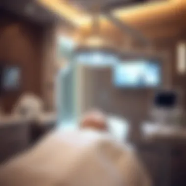 Advanced Skincare Treatment Equipment Advanced skincare treatment equipment in use