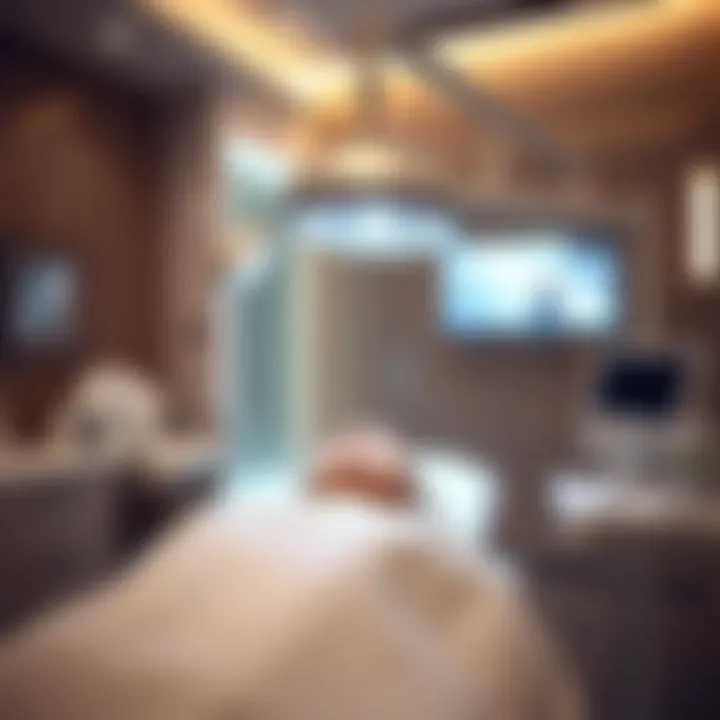 Advanced Skincare Treatment Equipment Advanced skincare treatment equipment in use