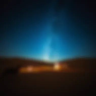 Starlit Night Sky Starlit night sky over the desert