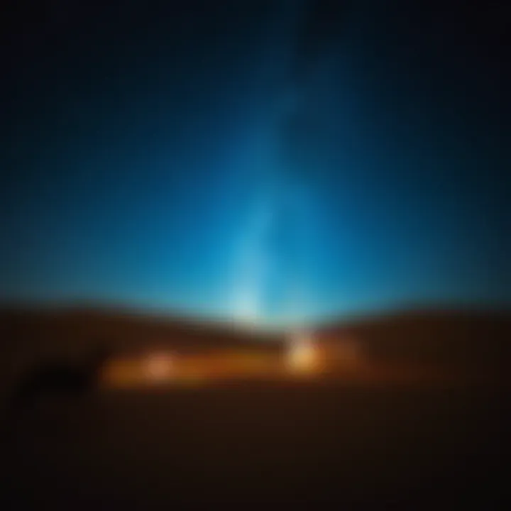 Starlit Night Sky Starlit night sky over the desert