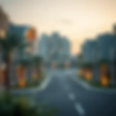 Modern residential development in Al Khalidiyah