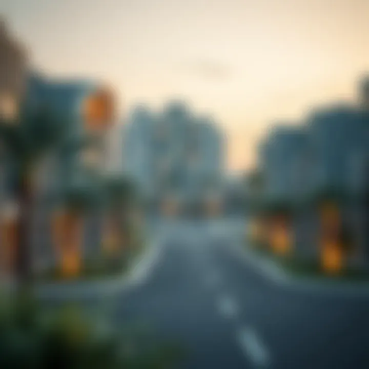 Modern residential development in Al Khalidiyah