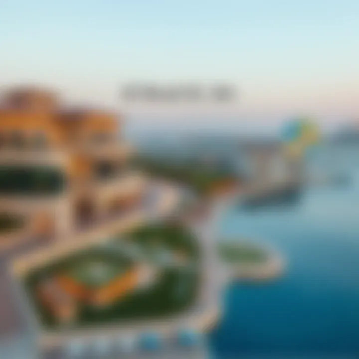 Map illustrating Al Noud Al Ain's geographical significance in relation to Dubai