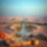 Panoramic view of Al Noud Al Ain showcasing its unique landscape