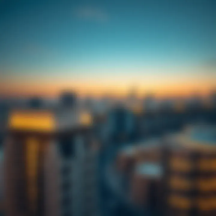 Stunning skyline view of Al Qusaidat showcasing modern architecture