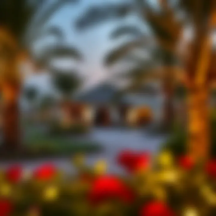 A picturesque community park in Al Shawamekh, illustrating local recreational spaces