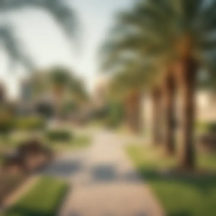 Recreational Spaces in Al Warasan Local parks and recreational areas in Al Warasan