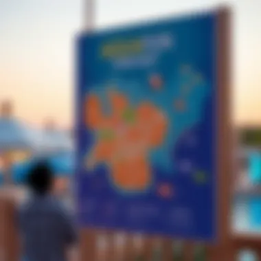 Aqua Fun Dubai Zone Map Map of Aqua Fun Dubai highlighting different zones