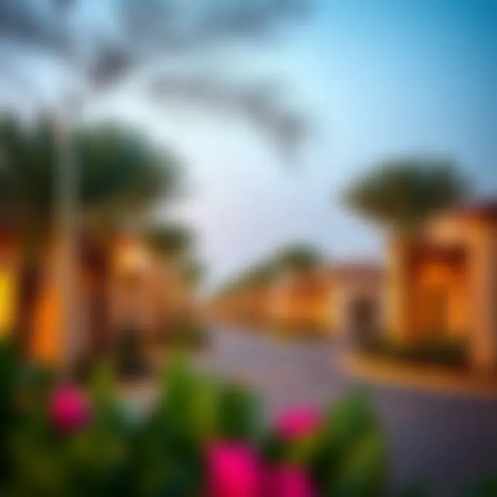 Vibrant Community Lifestyle in Anya Community lifestyle within Anya showing vibrant public spaces