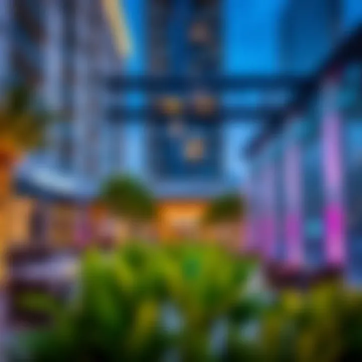 Vibrant lifestyle offerings available around Avant Tower