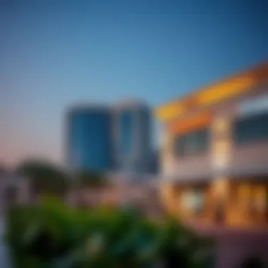 Amenities Around Al Quoz Mall Nearby amenities including cafes and shopping centers