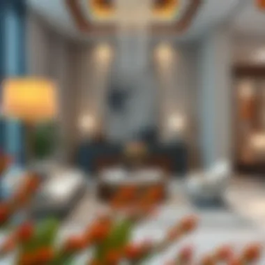 Luxurious interiors of a Boulevard Crescent residence