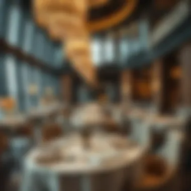 Elegant dining experience at Burj Al Salam's top restaurant