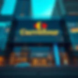 Exterior view of Carrefour at Mall of the Emirates showcasing its modern architecture.