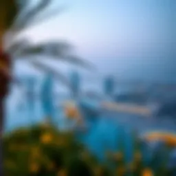 Panoramic view of Deira Island showcasing modern architecture